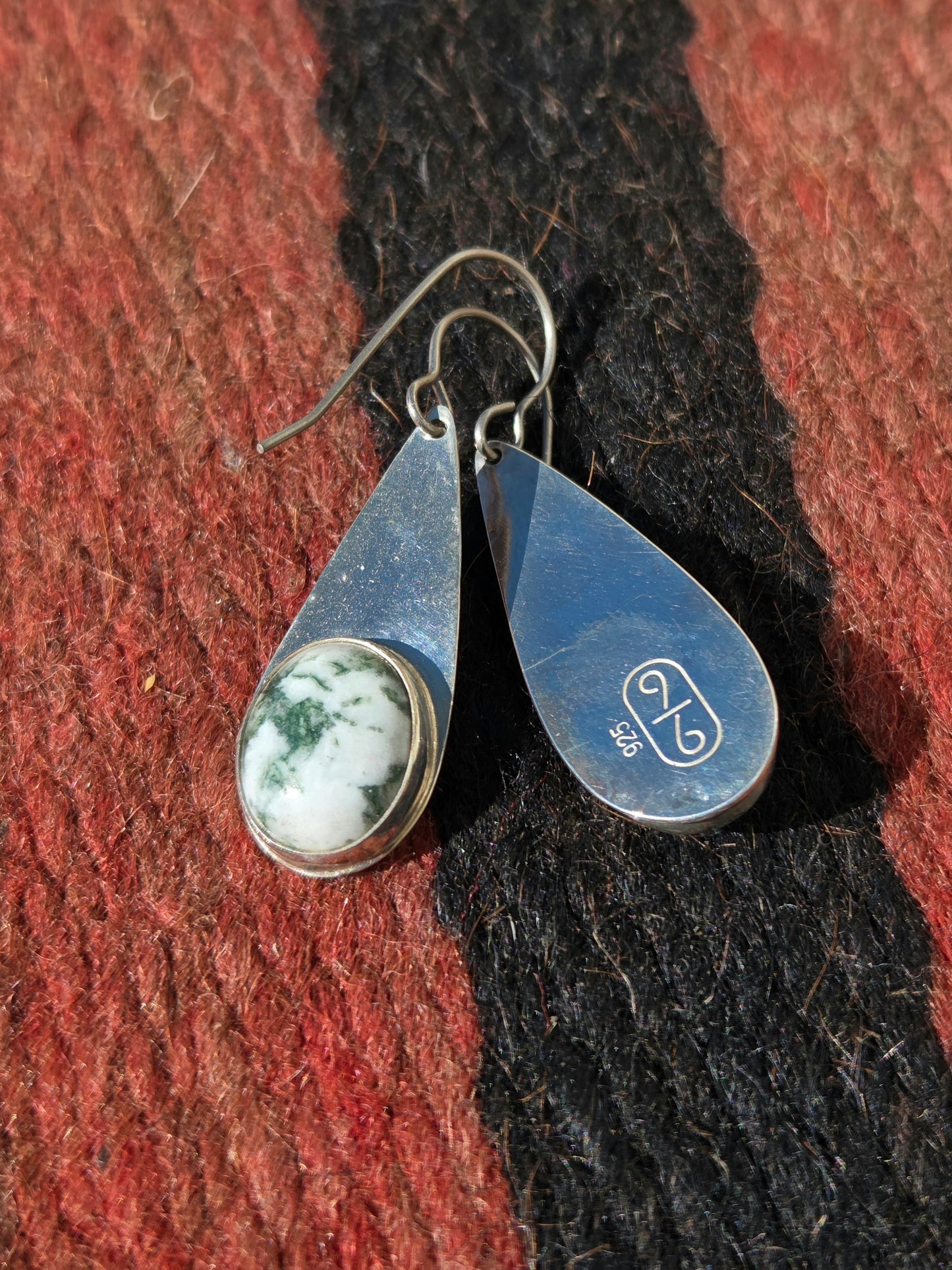 Tree Agate Earrings