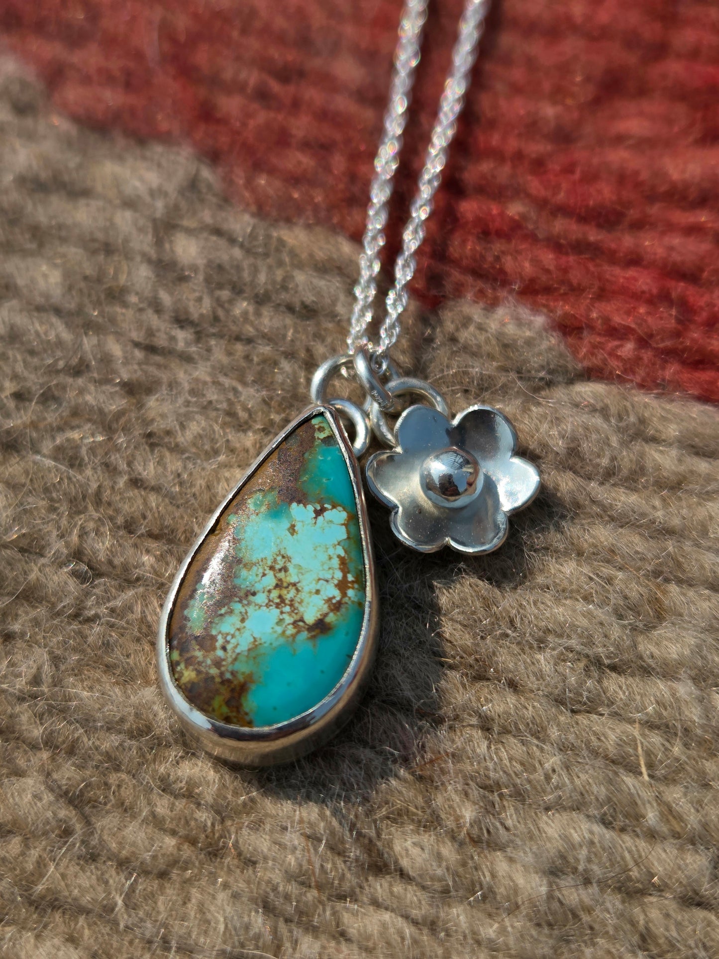 Turquoise Charm Necklace
