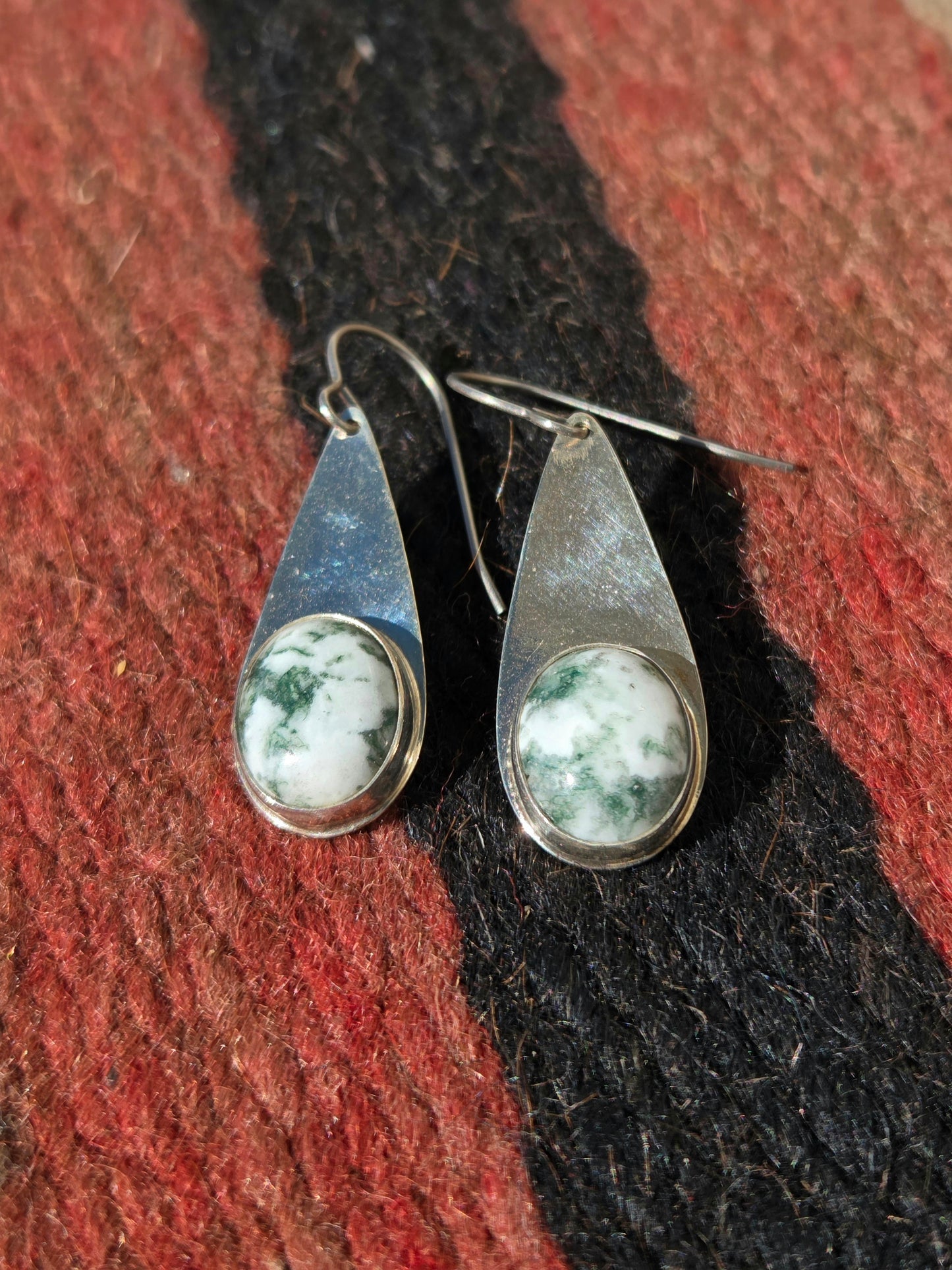 Tree Agate Earrings