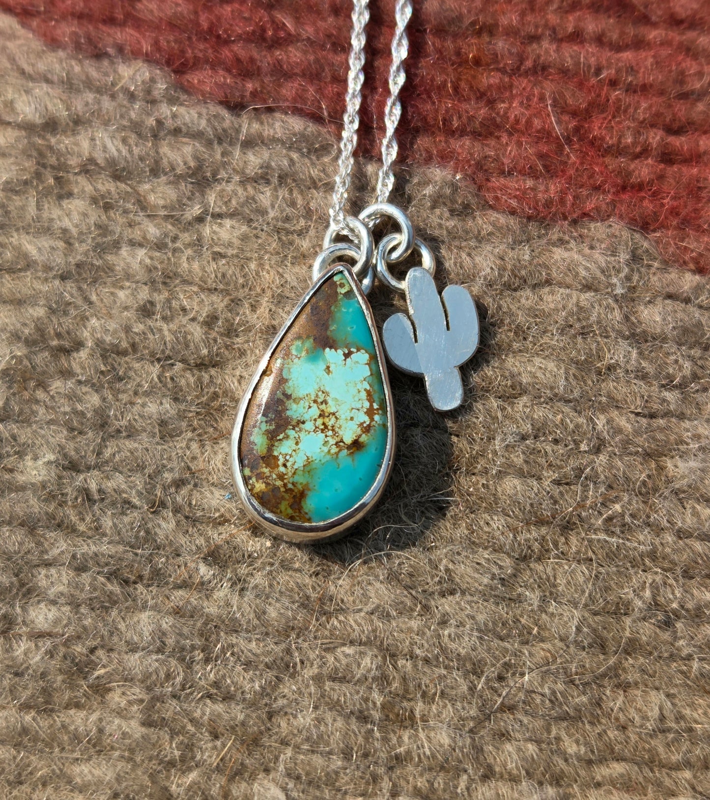 Turquoise Charm Necklace